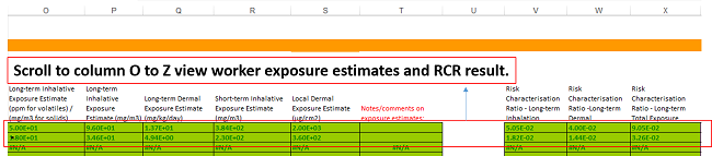 Worker health risk assessment